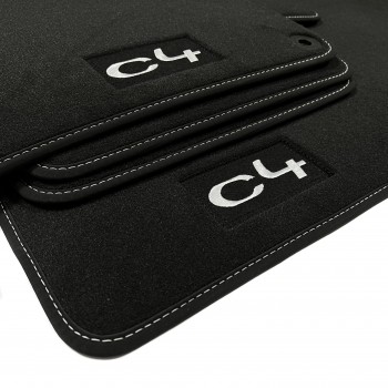 Tapis de sol Citroën C4 (2010-2019) velours