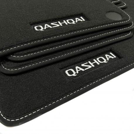 Tapis de sol Nissan Qashqai (2010 - 2014) en velours