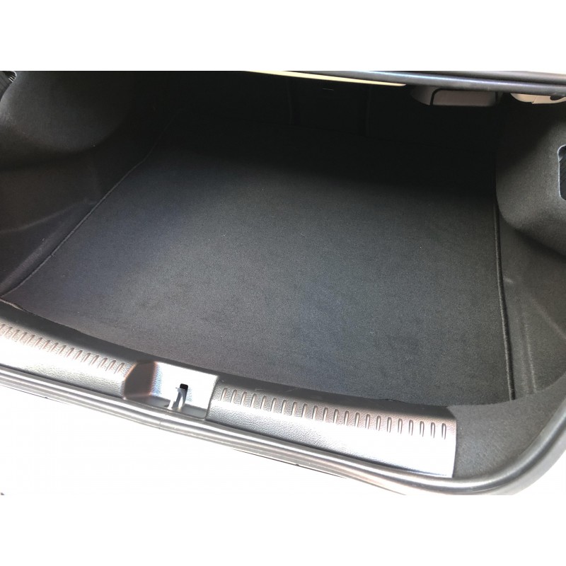  Doublure Coffre à Couverture complète Voiture, pour Peugeot 207  Hatchback 2009-2014 Couverture complète Coffre arrière Voiture en  Cuir-Tapis Coffre,C