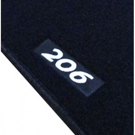 Tapis Peugeot 206 (1998 - 2009) sur mesure