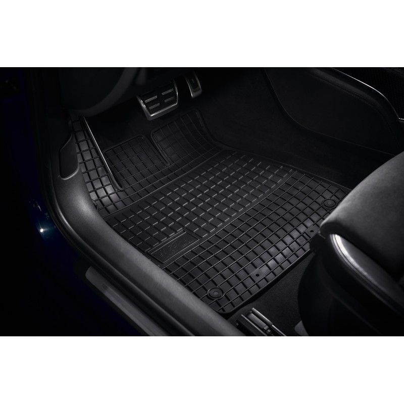  Tapis Sol Antidérapant Tapis Sol Voiture Cuir pour Lexus pour  LS460 2007–2012 Accessoires Voiture Intérieur Tapis Sol ECuir Voiture  Protecteurs (Couleur : Brun)