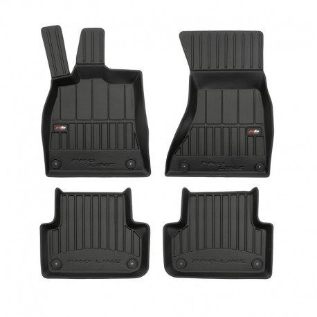 Tapis 3D fait de la Prime de caoutchouc pour Audi A5 Sportback 8T liftback (2009 - 2016)