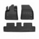 Tapis de sol de type seau de la Prime de caoutchouc pour Citroen C4 Picasso II monospace (2013 - 2019)