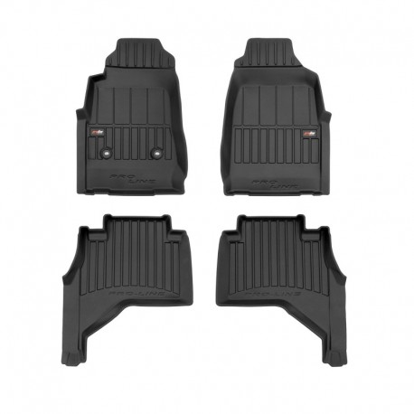 Tapis 3D Premium caoutchouc type de seau pour Isuzu D-MAX II camionnette (2011 - 2019)