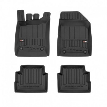 Tapis de sol Premium, type-seau de caoutchouc pour Opel Vectra C berline (2002 - 2008)