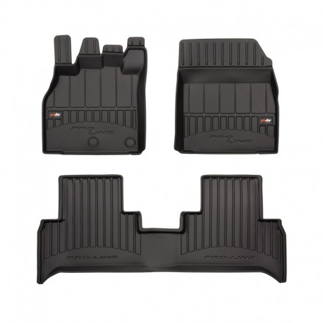 Renault Scenic II Tapis voiture (set de 3 piéces) de tapis de voiture