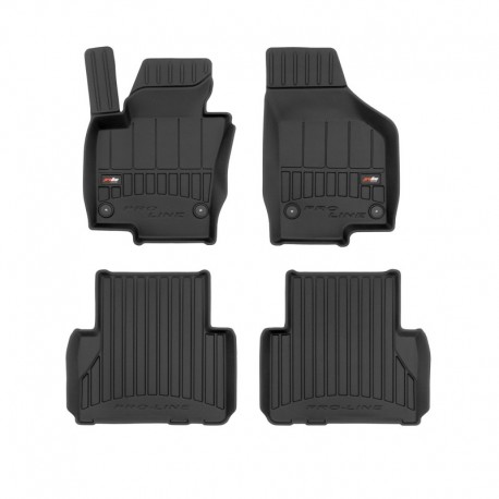 Tapis de sol Premium, type-seau de caoutchouc pour SEAT Alhambra II van (2010 - 2020)