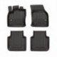 Tapis de sol Premium, type-seau de caoutchouc pour Skoda Kodiaq suv (2016 - )