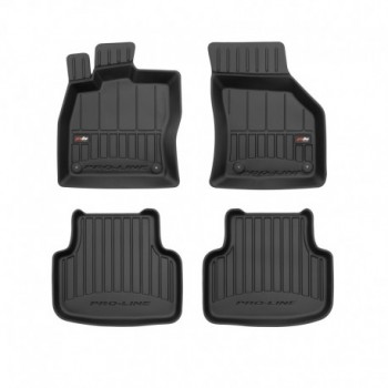 Tapis 3D Premium caoutchouc type de seau pour Skoda Octavia III (2012 - 2019)