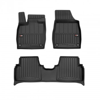 2befair VW ID.3 ID3 Set de Tapis de voiture en caoutchouc complet