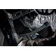 Tapis 3D fait de la Prime de caoutchouc pour Jaguar XE berline (en 2015 )