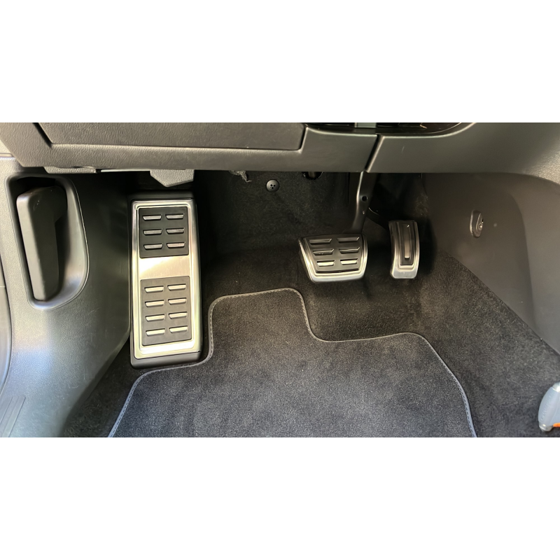 PEDALES ET REPOSE PIED INOX - Boite automatique - Accessoires Audi
