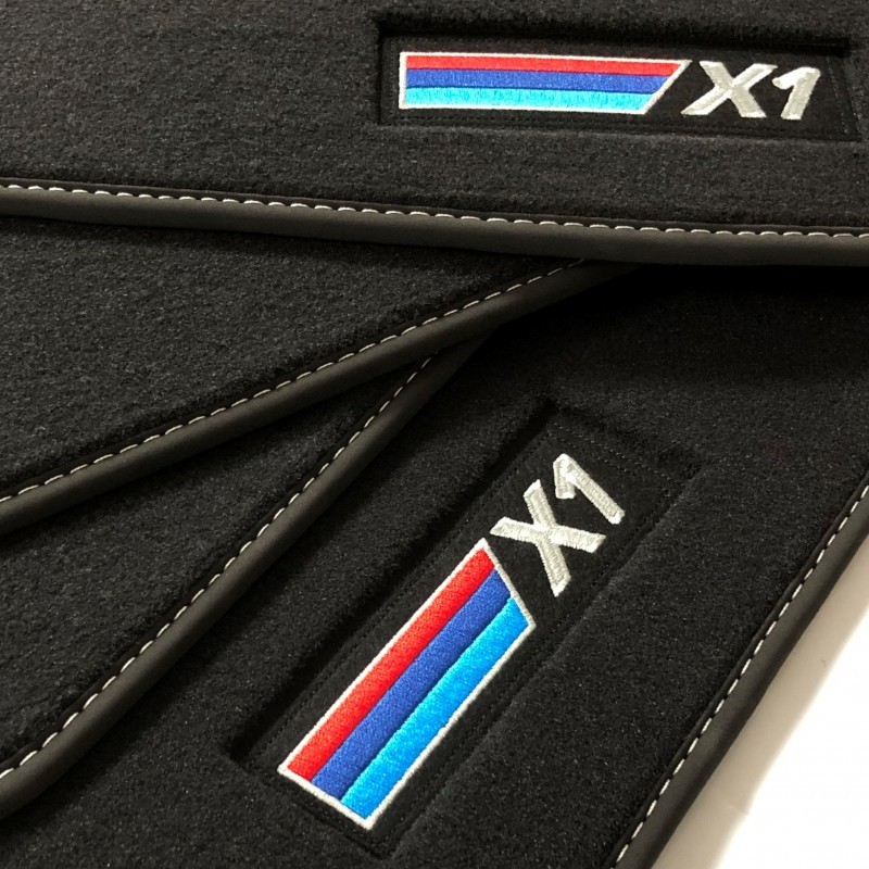 Tapis de Sol Logo en Velours pour BMW X1 U11 (2022-actualité)