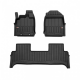 Tapis 3D fait de la Prime de caoutchouc pour Isuzu D-MAX III pickup 4 portes (2019 - )