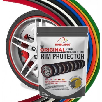 Rimsavers de Luxe: rim protector PREMIUM Rouge, Argent ou Noir