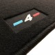 Tapis de sol BMW Serie 4 G24 Gran Coupé (2022-) sur mesure avec logo brodé