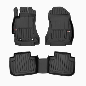 Tapis de sol en caoutchouc 3D pour Subaru Forester 2013-2016 - ProLine®