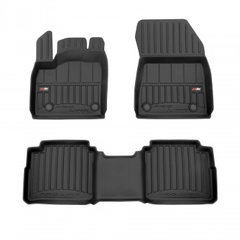 Tapis de sol en caoutchouc 3D pour Nissan X-Trail 2022-présent - ProLine®