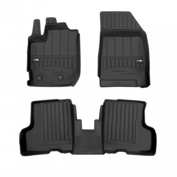 Tapis de sol en caoutchouc 3D pour Dacia Duster 2023 - présent - ProLine®