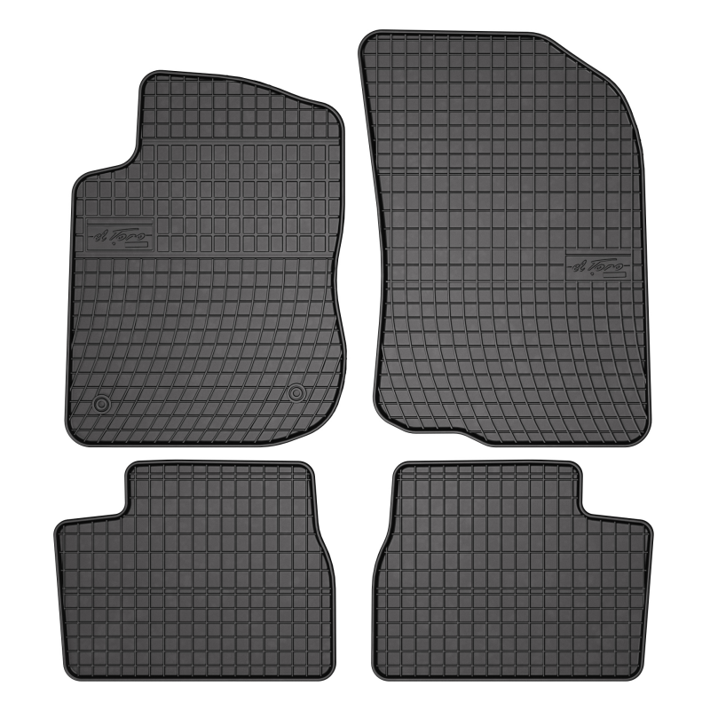 Tapis de sol Peugeot 208 depuis 03.2012- en caoutchouc sur mesure