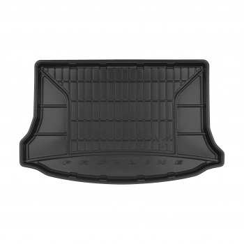  Tapis Coffre Voiture Tapis Bottes Coffre Voiture Personnalisé  pour Volvo V40 2013-2019 Accessoires Intérieur en Cuir Imperméable Liner Tapis  Coffre (Couleur : Rouge)