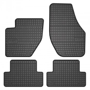  Tapis Coffre Voiture Tapis Bottes Coffre Voiture Personnalisé  pour Volvo V40 2013-2019 Accessoires Intérieur en Cuir Imperméable Liner Tapis  Coffre (Couleur : Rouge)