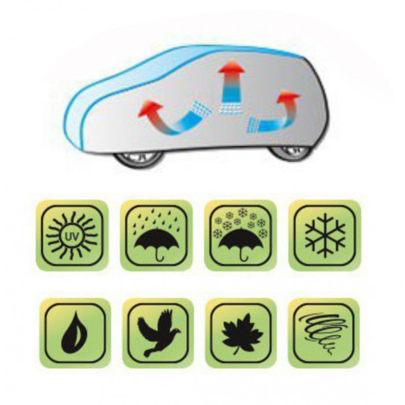 Housses de voiture étanches pour Mini Cooper, protection solaire