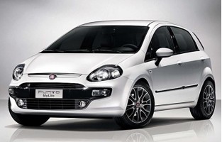 Protecteur de coffre de voiture réversible Fiat Punto Evo 5 sièges (2009 - 2012)