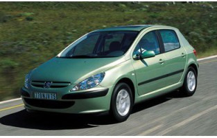 Tapis Peugeot 307 3 ou 5 portes (2001 - 2009) Gris