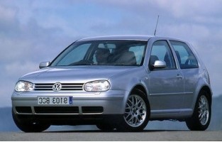 Ensemble: tapis de voiture en caoutchouc + housses de siège confectionnées  sur mesure pour Volkswagen Golf IV Hayon, Cabriolet, SW (1997-2006) -  Elegance - P-4 - Housse d'accoudoir arrière