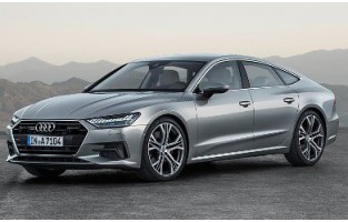 Tapis de sol Audi A7 (2017-présent) logo Hybride