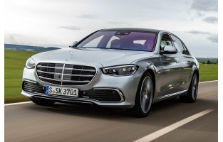 Tapis de sol, Velours avec le logo de Mercedes benz Classe S W223 (2020-présent)