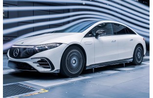 Tapis Mercedes EQS (2022-présent) logo Hybride
