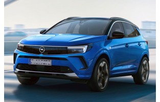 Tapis 3D fait de la Prime de caoutchouc pour Opel Grandland X suv (2017 - )