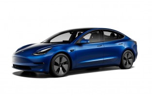 Tapis de sol de type seau de Prime en caoutchouc pour la Tesla Model 3 berline (2017 - )